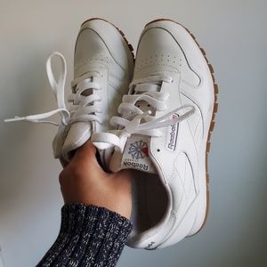 White Reeboks